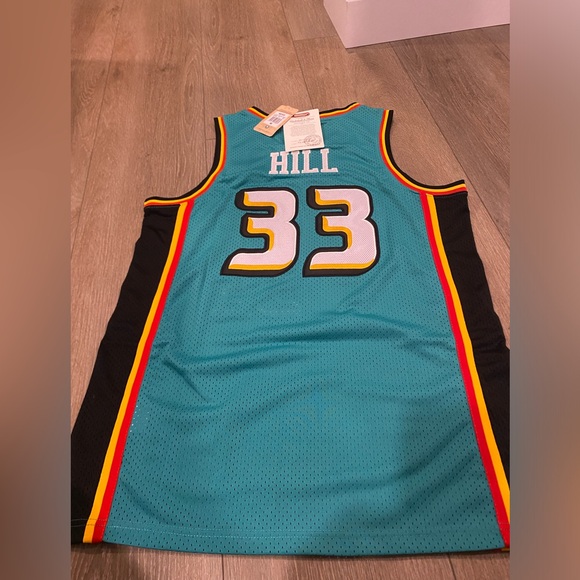 Mitchell & Ness Detroit Pistons Grant Hill Jersey - New with tags - Picture 2 of 2